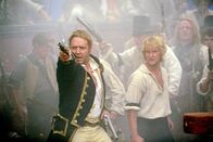 Master and Commander: Bis ans Ende der Welt – Russell Crowe (Capt. Jack Aubrey, li.), Billy Boyd (Barrett Bonden).