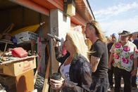 Storage Wars - Geschäfte in Kanada – Cindy Hayden, Rick Coffil (M.), Paul Kenny