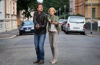 Akte Ex – Lukas Hundt (Oliver Franck, l.) und Kristina Katzer (Isabell Gerschke, r.) auf Verbrecherjagd in Weimar.