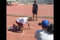 Der wahre Champion – Der Medaillengewinner Andre De Grasse tritt unter Wettbewerbsbedingungen an, die denen von 1936 gleichen. Wird er sich mit Jesse Owens vergleichen können?
