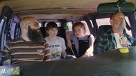 Uncle Peckerhead – L-R: Max (Jeff Riddle), Judy (Chet Siegel), Mel (Ruby McCollister), Peckerhead (David Littleton)