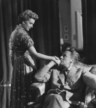 Das Ende einer Affaire – Sarah Miles (Deborah Kerr, l.); Maurice Bendrix (Van Johnson, r.)