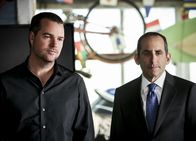 Navy CIS: L.A. – G. Callen (Chris O'Donnell, l.); John Rogers (Peter Jacobson)