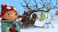 Snowsnaps' Winterspiele – Nele hat sich eine Spezial-Spielbahn ausgedacht.