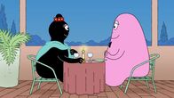 Barbapapa und Familie – L-R: Barbamama, Barbapapa