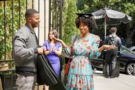 All American – Daniel Ezra (Spencer James), Karimah Westbrook (Grace James).