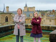 Professor T – L-R: Ingrid Snares (Sarah Woodward), Sophie Wallace (Kathleen Humberstone)