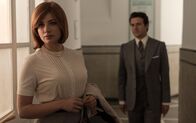 Velvet – Patricia Márquez (Miriam Giovanelli, l.); Enrique Otegui (Diego Martín, r.)