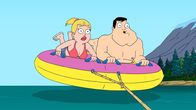 American Dad! – L-R: Francine, Stan