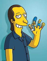 Die Simpsons – (20. Staffel) - Der ehemalige Produzent der Simpsons: David Mirkin ganz in Gelb