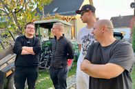 Die Simson-Bande – Max, Nils, Sebastian und Kevin - seit Jahren gute Freunde