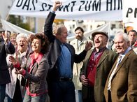 Der Winzerkönig – v.l.) machen Stimmung.
