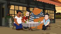 The Cleveland Show – Cleveland, Lester, Tim und Holt sind der Meinung, dass ihre Freundschaft zu vorhersehbar geworden ist, und unternehmen einen Versuch, die Dinge aufzupeppen, indem sie einen Ausflug in einen verlassenen Vergnügungspark unternehmen.
