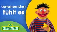 Sesamstraße – Ernie will herausfinden, wie sich sein Quietscheentchen fühlt.