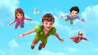 Peter Pan - Neue Abenteuer – Peter Pan, Tinker Bell und die Darling-Kinder sind im Flug auf dem Weg nach Nimmerland.