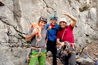 CheXpedition – Checker Julian (Mitte) geht mit den Huberbuam auf CheXpedition.