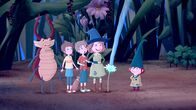 Petronella Apfelmus – Na bitte! Scheinbar hat auch der Wichtel Nisse ein Gespür für Wasser.