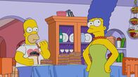 Die Simpsons – Homer (l.); Marge (r.)