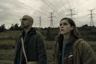 The Silence – l-r: Stanley Tucci, Ally (Kiernan Shipka)