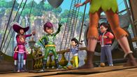 Peter Pan - Neue Abenteuer – Der Bösewicht Synapse ist eine Filmfigur, der es gelungen ist, aus dem Film heraus ins Leben zu treten.