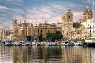 Wunderschön! – Der Yacht-Hafen von Vittoriosa an der Südostküste von Malta.