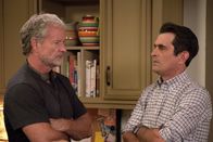 Modern Family – L-R: Christopher Lloyd, Ty Burrell