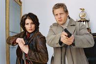 Mit Herz und Handschellen – Bringen selbst ausgefuchste Verbrecher zur Strecke: die Hauptkommissare Leo Kraft (Henning Baum, r.) und Nina Metz (Elena Uhlig, l.) ...