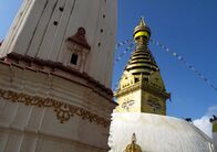 Straße der Achttausender – Der Stupa von Swayambhunath