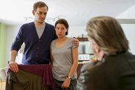 SOKO Donau – (v.li.) Martin Vischer (Roman Gruber), Martina Ebm (Tanja Gruber), Stefan Jürgens (Carl Ribarski).