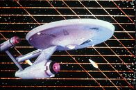 Raumschiff Enterprise – Das Star Trek Raumschiff "U.S.S Enterprise in space"
