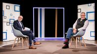 Südostschweiz Standpunkte – Moderator Stefan Nägeli und Humorist Frank Baumann Copyright: SRF/PTV
