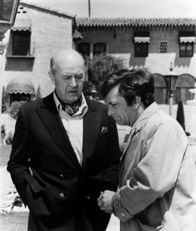 Columbo – Arthur Kennicutt (Ray Milland, l.); Columbo (Peter Falk, r.)