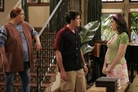 Two and a Half Men – L-R: Berta (Conchata Ferrell), Charlie (Charlie Sheen)