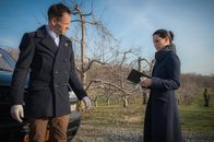 Elementary – Als ein Mitglied aus Holmes Imker Community unter mysteriösen Umständen ums Leben kommt, schauen sich Holmes (Jonny Lee Miller, l.) und Watson (Lucy Liu, r.) den Tatort genauer an ...