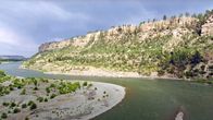 Yellowstone Nationalpark – Fluss im Yellowstone Nationalpark