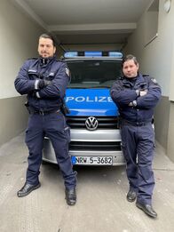 Auf Streife – Stephan (l.); Paul (r.)