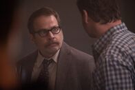 The Passage - Das Erwachen – Horace Guilder (James Le Gros, l.); Brad Wolgast (Mark-Paul Gosselaar, r.)