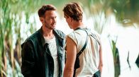 Tatort – Die beiden Hauptkommissare Leo Hölzer (Vladimir Burlakov,li.) und Adam Schürk (Daniel Sträßer) reden miteinander Tacheles.