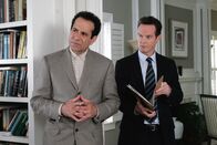Monk – Man" -- Pictured: (l-r) Tony Shalhoub as Adrian Monk, Jason Gray-Stanford as Lieutenant Randall Disher -- USA Network Photo: Carin Baer