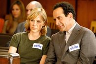 Monk – Pictured: (l-r) Natalie Teeger (Traylor Howard), Adrian Monk (Tony Shalhoub)
