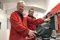 Echt – Oberführer Andy Tauber und Peter Schröter (li.)