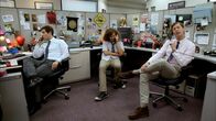 Workaholics – L-R: Adam DeMamp (Adam DeVine), Blake Henderson (Blake Anderson), Anders Holmvik (Anders Holm)