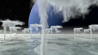Strip the Cosmos - Im Innersten des Universums – Stickstoff-Geysire schießen aus der eisigen Oberfläche des Neptunmondes Triton.