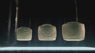Strangest Things – Die drei Folkton-Trommeln sind mit geheimnisvollen Mustern aus Linien, Kreisen, Dreiecken und Gesichtern versehen.; Bildunterschrift: Die drei Folkton-Trommeln sind mit geheimnisvollen Mustern aus Linien, Kreisen, Dreiecken und Gesichtern versehen.