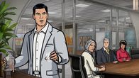 Archer – v.l.n.r.) Sterling Archer; Malory Archer; Ellis Crane; Lana Kane