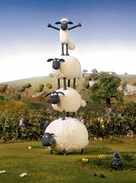 Shaun das Schaf – Der symphatische Draufgänger Shaun ist Titelheld der Trickserie aus den Aardman Studios, wo auch die Oscar prämierten "Wallace & Gromit" zuhause sind. Shaun (oben) mit seinen Freunden