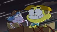 Big City Greens – L-R: Gloria, Cricket Green