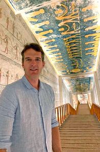 Der Fall Tutanchamun – Historiker Dan Snow im Grab von Ramses V im Tal der Könige.
