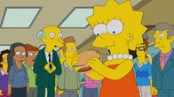 Die Simpsons – Mr. Burns (vorne l.); Lisa (vorne r.)