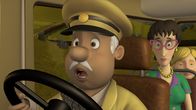 Feuerwehrmann Sam – Trevor erschreckt sich als ein Tier auf die Fahrbahn springt.